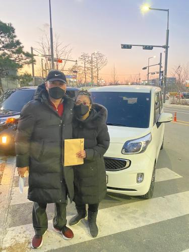 안녕하세요 레이구매한 부부입니다 이미지